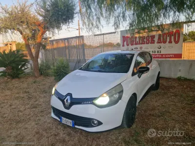 Usata Renault Clio IV 73 CV (53 kW) 2013 Bianco Berlina