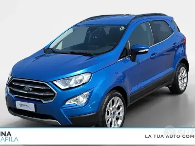 Usata Ford Ecosport Titanium S 125 CV (91 kW) 2022 Desert island blue SUV