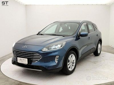 Usata Ford Kuga Titanium 120 CV (88 kW) 2020 Blu/azzurro SUV
