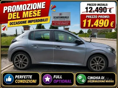 Usata Peugeot 208 Allure 75 CV (55 kW) 2023 Grigio Utilitaria