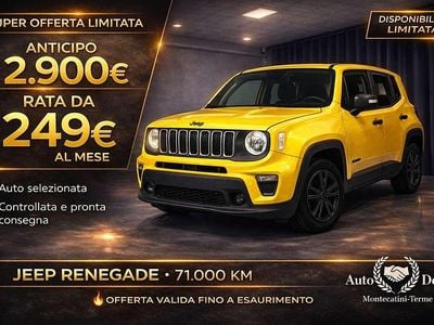 Usata Jeep Renegade 131 CV (96 kW) 2023 Giallo SUV