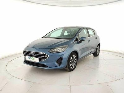 Usata Ford Fiesta Titanium 75 CV (55 kW) 2022 Blu Utilitaria