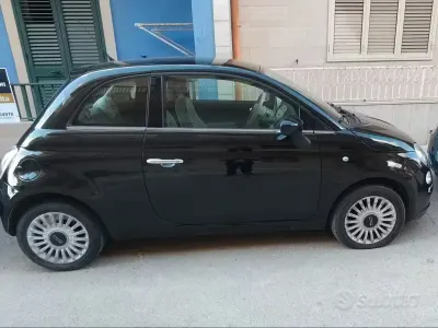 Usata Fiat 500 75 CV (55 kW) 2007 Nero Utilitaria
