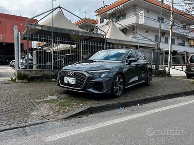 Brugt Audi A3 S-Line 200 HK (147 kW) 2023 Grå Sedan