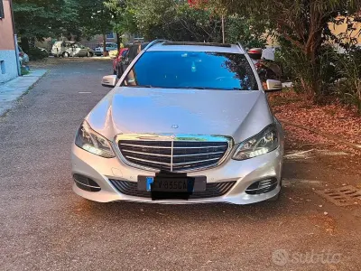 Usata Mercedes E220 170 CV (125 kW) 2015 Grigio Station wagon