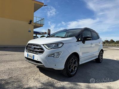 Usata Ford Ecosport ST-Line 125 CV (91 kW) 2018 Bianco SUV