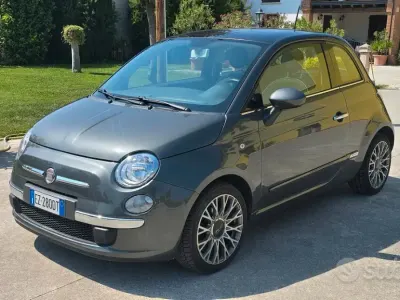 Usata Fiat 500 Lounge 69 CV (50 kW) 2015 Bluazzurro Coupé