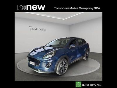 Usata Ford Puma Titanium S 125 CV (91 kW) 2022 Blu scuro SUV