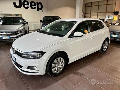 Usata VW Polo Comfortline 80 CV (58 kW) 2018 Bianco Utilitaria