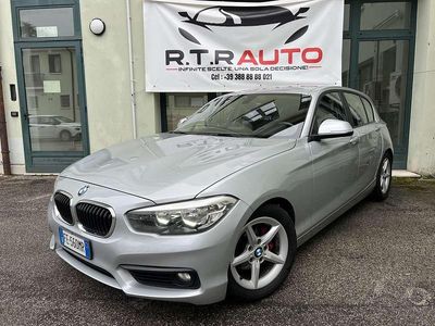 Usata BMW 116 Sport Line 116 CV (85 kW) 2016 Argento Utilitaria