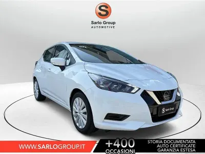 Usata Nissan Micra Acenta 92 CV (67 kW) 2022 Bianco Utilitaria