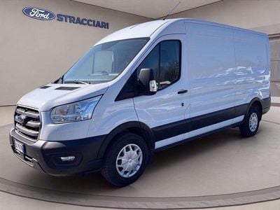 Usata Ford Transit Trend 131 CV (96 kW) 2020 Bianco pastello Furgone