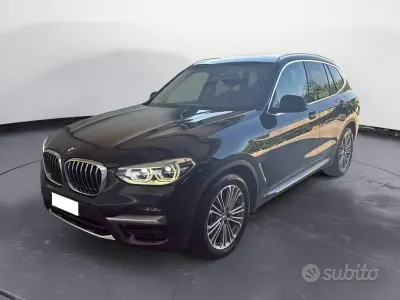 Usata BMW X3 Luxury Line 286 CV (210 kW) 2021 Nero SUV