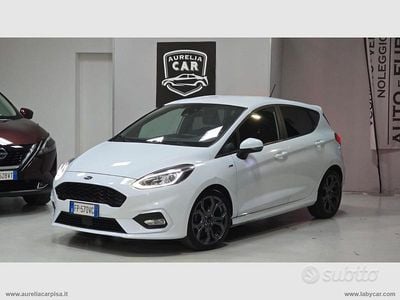 Usata Ford Fiesta ST-Line 86 CV (63 kW) 2018 Bianco Utilitaria