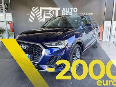 Usata Audi Q3 Sportback Business Plus 200 CV (147 kW) 2023 Blu SUV
