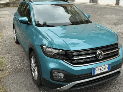 Usata VW T-Cross Style 90 CV (66 kW) 2019 Verde SUV