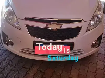 Usata Chevrolet Spark LS 68 CV (50 kW) 2012 Bianco Utilitaria