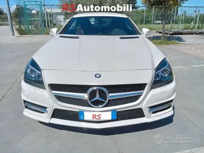 Usata Mercedes SLK250 AMG 204 CV (150 kW) 2013 Bianco Cabrio