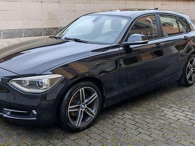 Brugt BMW 118 Sport Line 170 HK (125 kW) 2012 Sort Hatchback