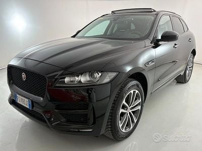 Usata Jaguar F-Pace R-Sport 180 CV (132 kW) 2018 Nero SUV