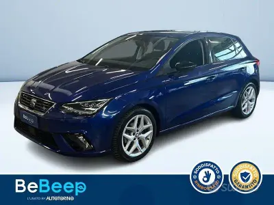 Usata Seat Ibiza FR 95 CV (69 kW) 2018 Blu metallizzato Utilitaria