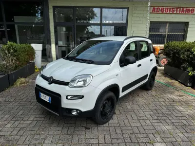Occasion Fiat Panda 4x4 Wild 86 ch (63 kW) 2022 Blanc Citadine