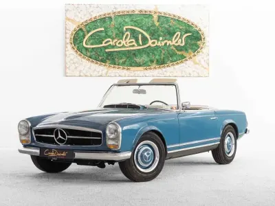 Usata Mercedes 230 150 CV (110 kW) 1966 Blu Cabrio