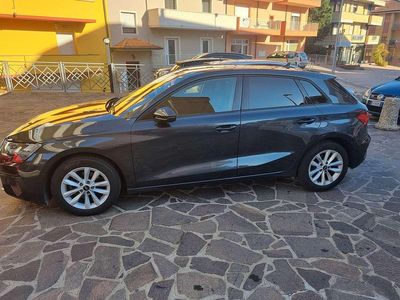 Usata Audi A3 Advanced 150 CV (110 kW) 2021 Grigio Berlina