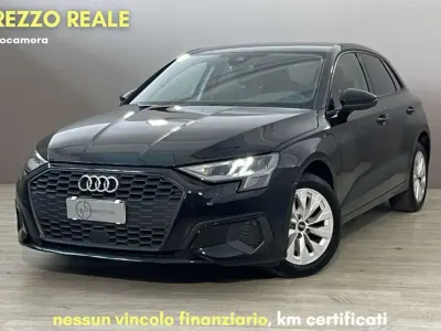 Usata Audi A3 Advanced 150 CV (110 kW) 2022 Nero met Berlina