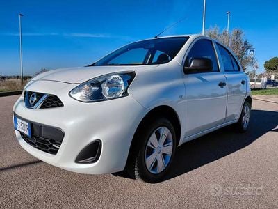 Usata Nissan Micra Acenta 80 CV (58 kW) 2015 Bianco Utilitaria