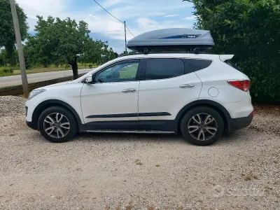 Usata Hyundai Santa Fe 150 CV (110 kW) 2013 Bianco SUV