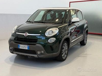 Usata Fiat 500L Trekking 95 CV (69 kW) 2016 Verde Monovolume