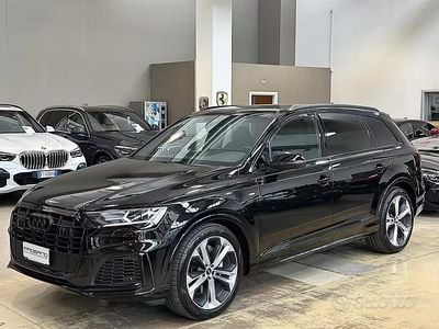 Usata Audi Q7 S-Line 340 CV (250 kW) 2022 Nero mythos SUV