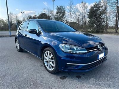 Usata VW Golf VII IQ Drive 2019 Blu Utilitaria