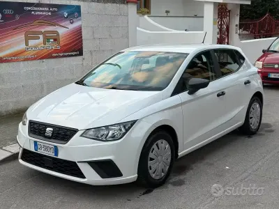 Usata Seat Ibiza Reference 90 CV (66 kW) 2020 Bianco Utilitaria