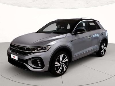Usata VW T-Roc R-line 116 CV (85 kW) 2023 Pyrit silver metallizzato nero SUV