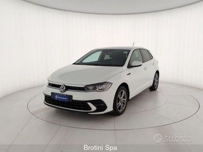 Usata VW Polo R-line 95 CV (69 kW) 2022 Bianco Berlina