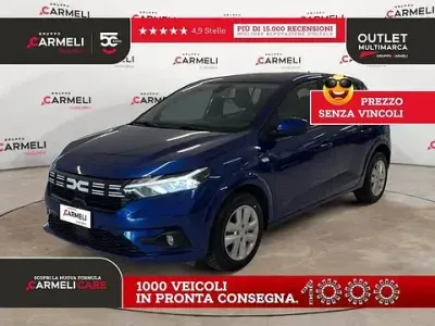 Usata Dacia Sandero Expression 67 CV (49 kW) 2023 Blu Berlina