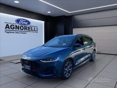 Usata Ford Focus ST-Line 125 CV (91 kW) 2023 Bluazzurro Station wagon