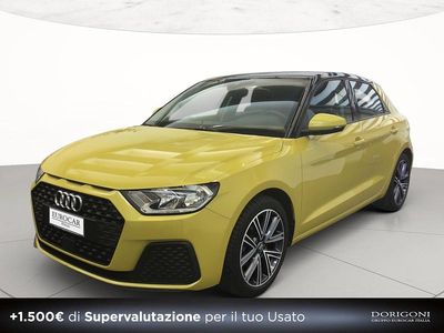 Usata Audi A1 Sportback Admired 116 CV (85 kW) 2019 Giallo pitone metallizzato nero mito metallizzato Utilitaria