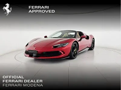 Nuova Ferrari 296 663 CV (487 kW) 2025 Rosso imola Cabrio