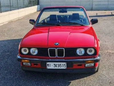Usata BMW 320 Cabriolet 129 CV (94 kW) 1988 Rosso Cabrio