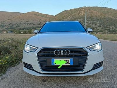 Usata Audi A3 110 CV (80 kW) 2017 Bianco Berlina