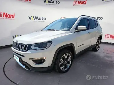 Usata Jeep Compass Limited 140 CV (102 kW) 2018 Bianco SUV