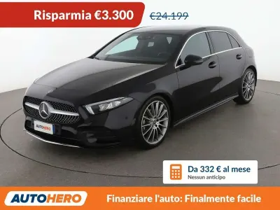 Usata Mercedes A180 Premium 116 CV (85 kW) 2020 Nero Berlina