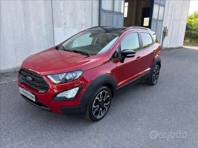 Usata Ford Ecosport Active 125 CV (91 kW) 2022 Rosso SUV