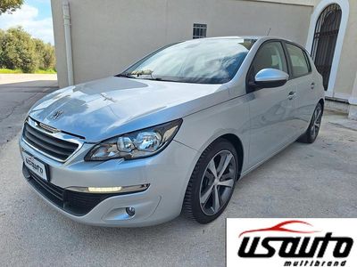 Usata Peugeot 308 92 CV (67 kW) 2014 Argento Berlina