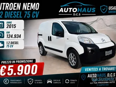 Usata Fiat Fiorino 75 CV (55 kW) 2015 Bianco Monovolume