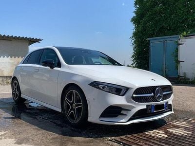 Usata Mercedes A180 AMG line 2018 Bianco Utilitaria