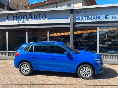 Usata Skoda Kamiq Ambition 110 CV (80 kW) 2022 Blu/azzurro SUV